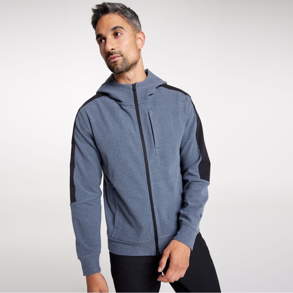 Like new VRST Men's Pinnacle Polar Fleece Full‎ Zip Hoodie Size L